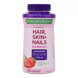 Nature's Bounty Advanced Hair, Skin Nails Gummies - 230 Gummies - eVitamins  Việt Nam